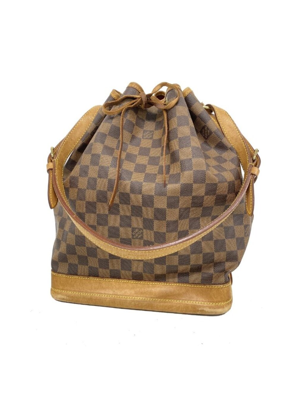 Louis Vuitton Shoulder Bag Damier Noe Ebene